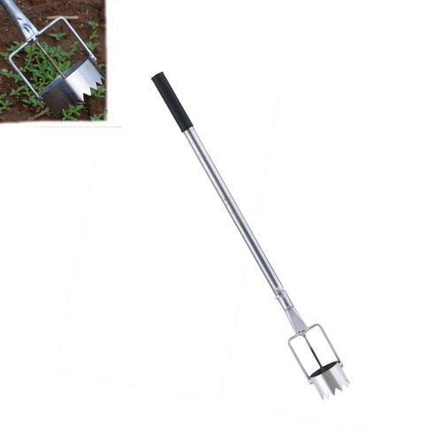 Long Handle Bulb Planter Tool,Stand Up Handled Bulb Planter,Bulb Planter Sod Remover Multipurpose,Gardening Bulb Transplanter,Plugger Digging Holes for Greenhouse Garden Lawn