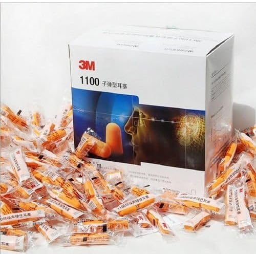 Foam Ear Plugs 25 Pairs, (Contains 25 Single Bags)