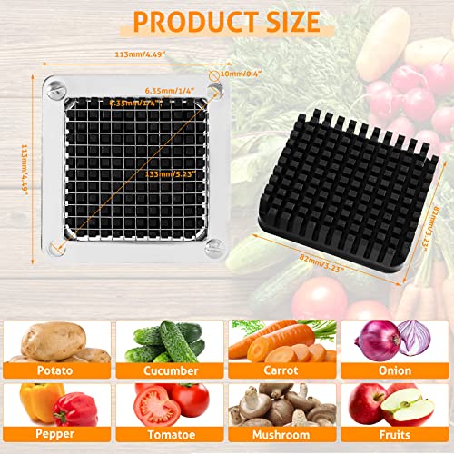 Replacement 1/4" Chopper Blade for Commercial Vegetable Dicer - WICHEMI
