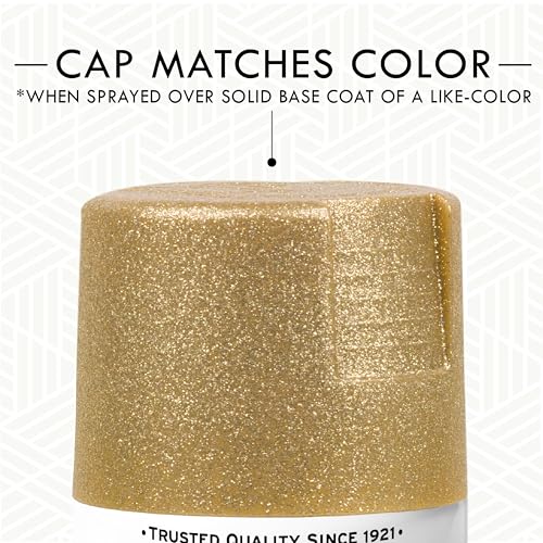 Rust-Oleum Specialty Glitter Spray Paint Gold 10.25 oz - Indoor Craft & Decor
