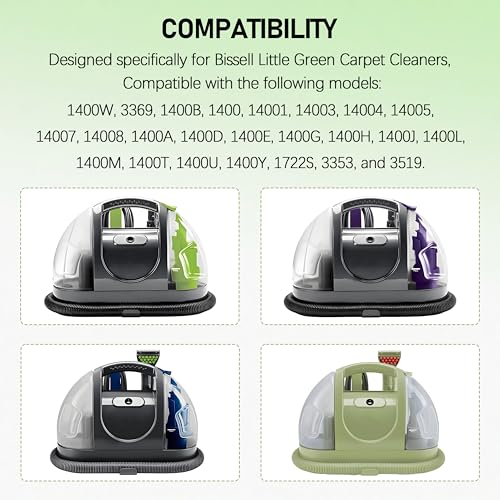 Replacement Cap & Straw Assembly for Bissell Little Green Machine (203-5014)