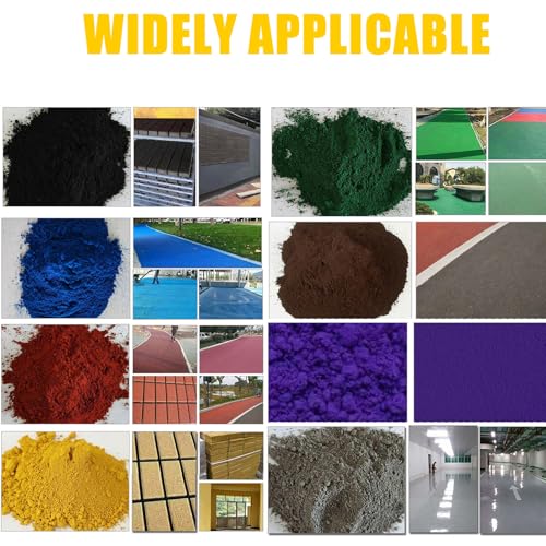 1 lb Black Iron Oxide Concrete Pigment - Waterproof, UV-Resistant Cement Dye
