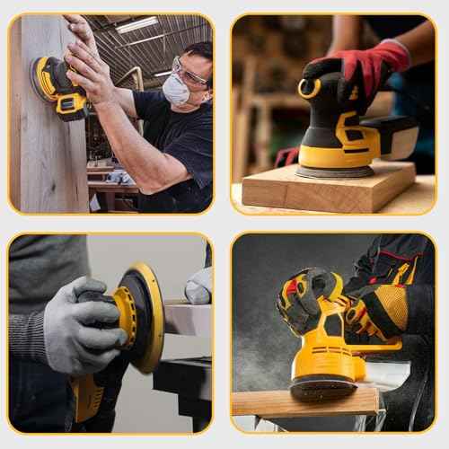 1 Pack Sander Replacement Pad for Dewalt, 5-Inch 8 Holes Hook and Loop Aluminum Alloy Orbital Sander Replacement Pad for DWE6421/6421K, DWE6423/6423K, DCW210B, DWE64233, N329079