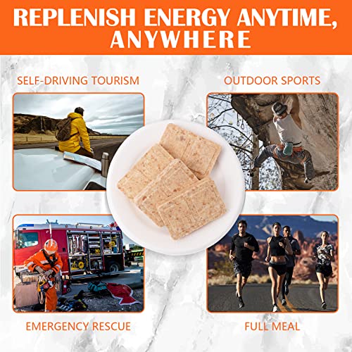 BDH Emergency Food Ration Bars Fruity Flavor 12 Pack – Long Shelf Life Survival Meal