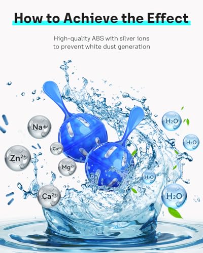 Leemone Humidifier Cleaner Demineralization Cleaning Ball 12p Blue (12 Pack)