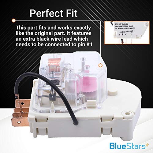 BlueStars W10822278 Refrigerator Defrost Timer - Premium OEM Replacement
