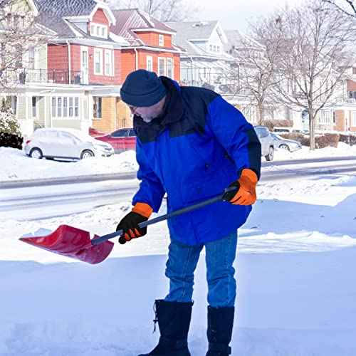 Waterproof Work Gloves for Men and Women, Hycool Thermal Insulated Freezer Rubber Coated Gloves,Super Grip L6201