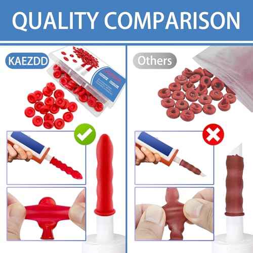 40 Pcs Caulk Tube Sealer Caps, Caulking Gun Tip Caps, Caulking Tool Accessory, Caulk Sealer Saver for Open Caulking Tube Sealing and Preserving, with Storage Box for Easy Storage