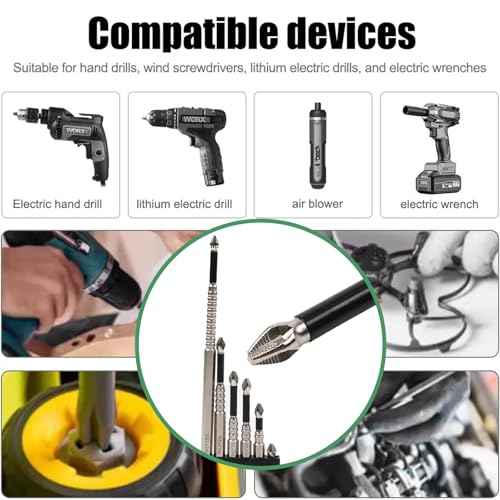 Magnetic Screwdriver Bit Set, high-magnetic screwdriver drill bit set,25 50 65 70 90 150MM Magnetic Screwdriver Bits (6)