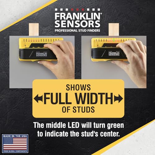 ProSensor M150 9-Sensor Stud Finder with Deep Scan & Live Wire Detection