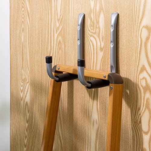 Navaris Garage Ceiling Hooks (Set of 12) - Heavy Duty Storage Hook Hangers Variety Pack for Hanging Bike, Ladder, Equipment - Overhead Ceiling Mount