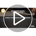 Minwax Polycrylic Protective Wood Finish Satin Clear ½ Pint - Variant 1