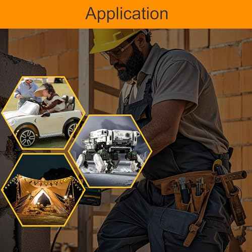 Battery Adapter Compatible with Dewalt 20V Power Wheel Battery Adapter 12 AWG Wire Battery Converters with Fuses and Connectors