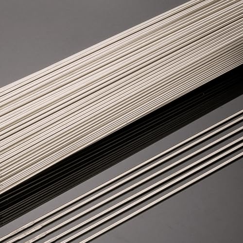 25 Sticks BCuP-5 Silver Solder 15%, Dia0.042"x11" Map Gas Torch Kit, Welding Rods, Round, No Need Flux, Silver Bar for Refrigerators, Freezers, Copper HVAC, & Jewelry Making