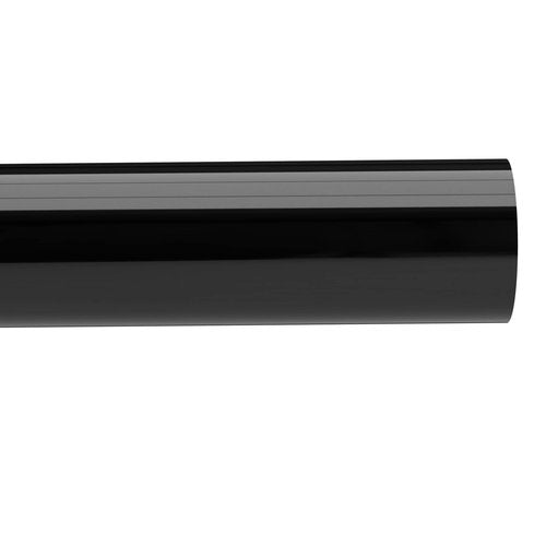 FORMUFIT PVC Pipe, 3/4" Size, (1.050" Actual OD) Sch 40 Furniture Grade, Black (40"L x 3-Pack) DIY Structural for Greenhouse, Garden, Dog Agility and Maker Projects - P034FGP-BK-40x3