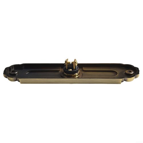 5 Inch Heavy Duty Doorbell Button with Waterproof Design and Antique Bronze Light for All Weather