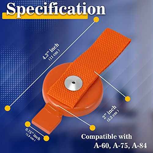 Gadget Beyond Surge Brake Lockout Key, Lock Out Key for UFP Surge Brake Trailer - Magnetic with Heavy Duty Strap - Side Brake Lockout Bracket Compatible with - A-60, A-70, A-75, A-84