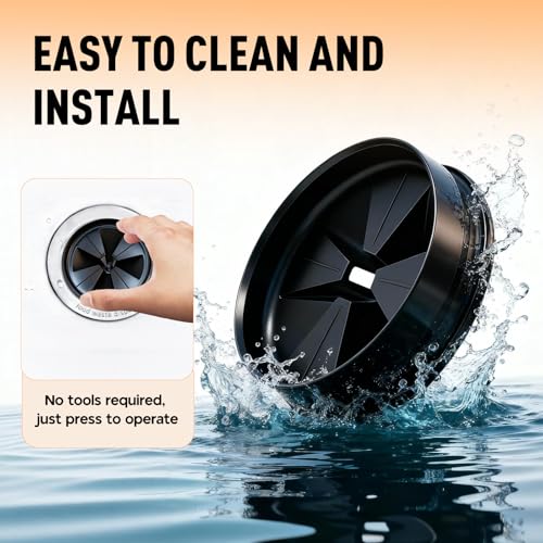 2-Pack 3 3/8-Inch Garbage Disposal Splash Guard for InSinkErator Evolution Series