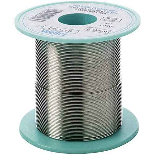 Weller WSW SCN M1 (T0051401399) Lead Free Solder Wire, ¨ª 0.8mm, Alloy Sn99.3Cu0.6Ni0.05, Flux Content 3.5%, 100g