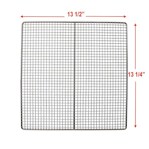 Kitchen Basics 101 2-Pack Deep Fryer Crumb Screen 13.5 x 13.5 in — Replaces Pitco/American Range (OEM Quality)