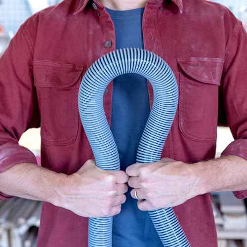 CRAFTSMAN CMXZVBE38804 1-7/8 in. x 10 ft. Wet Dry Vac Professional Hose Attachment Kit, Industrial-Grade Shop Vacuum Locking Hose, Fits Most Wet/Dry Vacuums with a 1-7/8 in. Diameter Hose