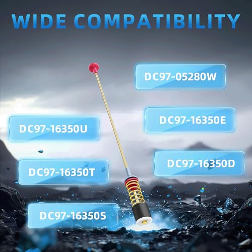 Pulluty DC97-16350U Washer Suspension Rods (Upgraded) for Samsung WA50R5200AW/US, WA50R5400AV/US & More