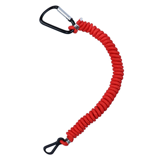 8M0092850 Boat Kill Switch Lanyard Replacement for Mercury Marine Boat Emergency Stop Switch Safety Lanyard Cord 54 Inch/137 Long -Replace 15920T54 15920A54 (Aluminum Alloy Clip Red 1Pcs)