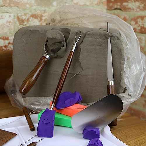 Art Advantage Wire Clay Cutter - Durable Pottery Wire Tool for Clay Cutting, Sculpting, Pottery Craft, Ceramic Arts, Modeling, and DIY Clay Projects