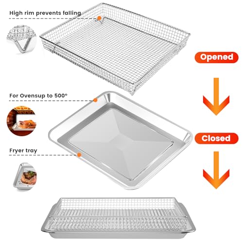 Air Fryer Basket Tray for Cuisinart TOA-60 TOA-65 TOA-70 - GWY (Variation 1)