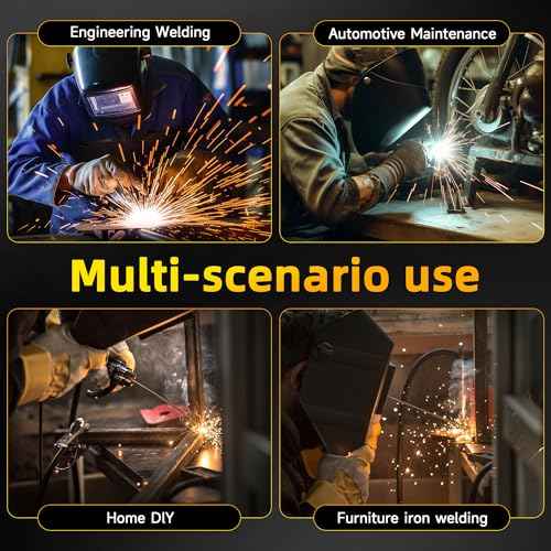 RILAND Stick Welder, 110V Portable ARC Welding Machine ? 4.4lb Lightweight, Hot Start, Anti-Stick & Overload Protection for Home DIY, Metal Repair, Workshop Use