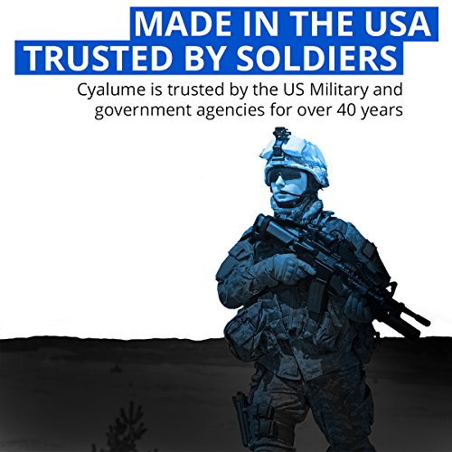 Cyalume Glow Sticks Military Grade Lightstick - Premium Blue 6¡± SnapLight Emergency Chemical Light Stick with 8 Hour Duration (Bulk Pack of 30 Chem Lights)