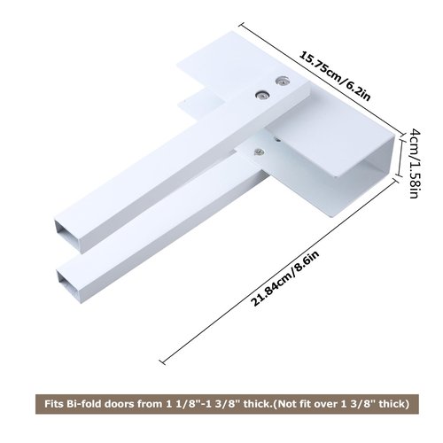 kobeIeen Bifold Door Lock Double Door Child Locks Childproof Closet Door Lock Metal Double Door Lock Metal Pantrys Lock