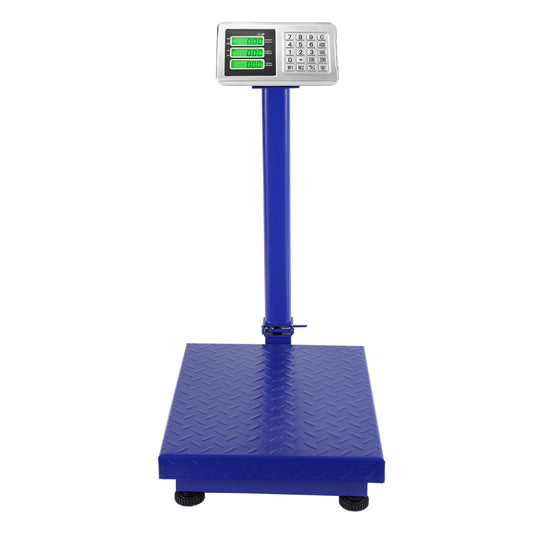 TUFFIOM 661lbs Weight Electronic Platform Scale,Digital Floor Heavy Duty Folding Scales,Stainless Steel High-Definition LCD Display,Perfect for Luggage Shipping Mailing Package Price