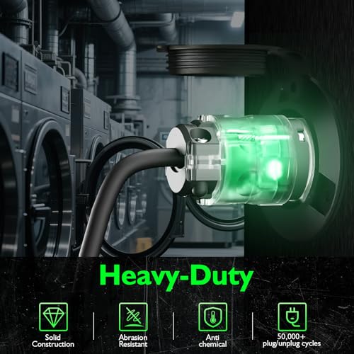 EPLESFTON 5 Set Lighted Extension Cord Ends 15A 125V NEMA 5-15P & 5-15R Male & Female Repair Kit