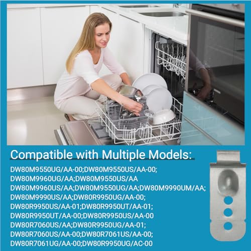 2Pcs Dishwasher Mounting Bracket Kit for Samsung – Heavy-Duty Stainless Steel
