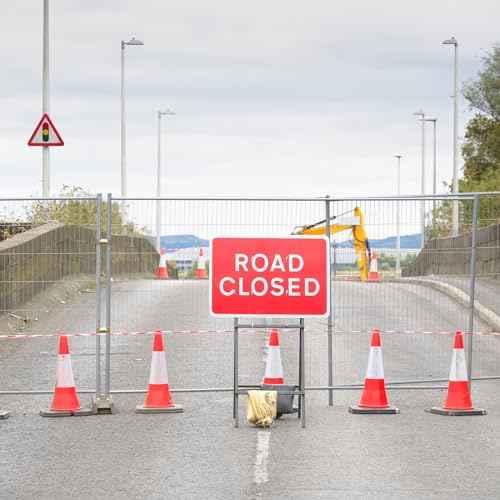 PATIKIL Plastic Chain Links, 30 Feet Safety Chains, Black Plastic Chains for Barriers, Crowd Control, Queue Lines, Parking, Fences, Gate, Concerts, and Decoration