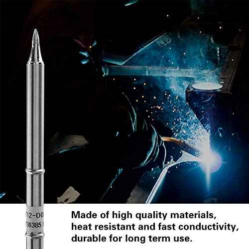 T12 Series Soldering Iron Tips Oxygen Copper Solder Tips Welding Tool Replacement Tip for FX-951 Rework Station