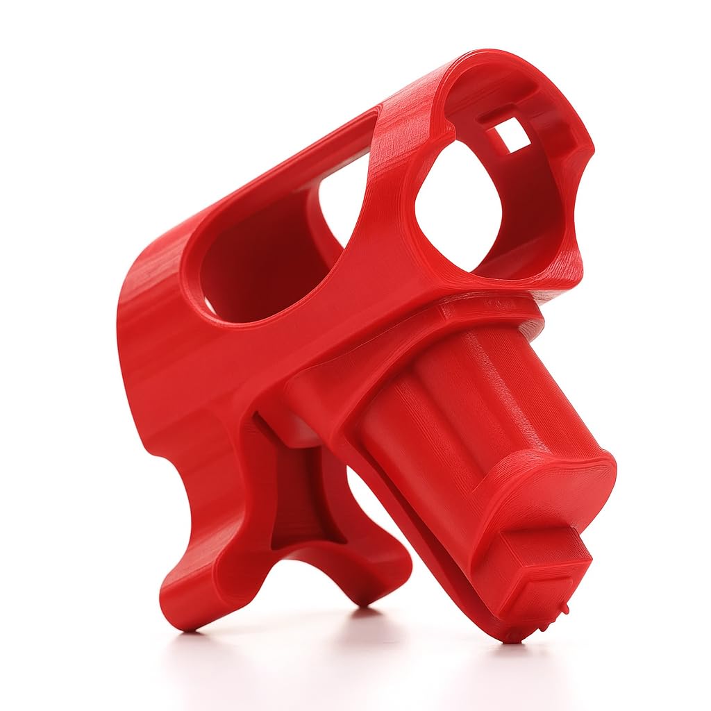 Tool & Battery Wall Mount for Milwaukee M12 - Pegboard Compatible - Red