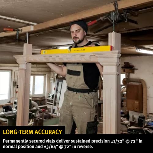 Stabila Pro Level Set 80 AS-2: 48in, 24in & 12in Levels with Case