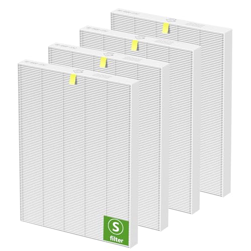 4 Pack C545 Replacement HEPA Filter Compatible with Winix C545 - True Post Filter S (Part 1712-0096-00) - 4 Pack