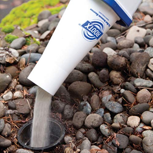 RootX 2LB Root Control JAR with Funnel for Sewer & Septic Line Clearing