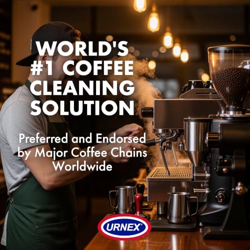 Urnex Grindz Professional Coffee Grinder Cleaning Tablets 430g - All Natural Gluten Free