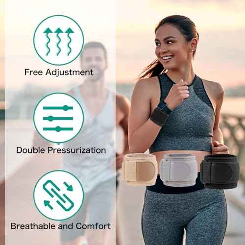 2 Pack Wrist Wraps for Sports Protection and Pain Relief, Adjustable Wrist Support Strap for Tendonitis, Working Out, Weightlifting,Strength Training,Kettlebell,Unisex(Skin)