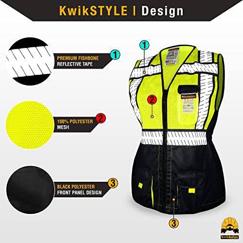 KwikSafety - Charlotte, NC - SHERIFF & SPECIALIST Safety Vest for Women ANSI OSHA