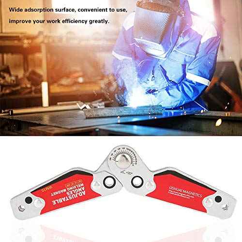 Adjustable Angles Welding Magnet 20¡Æ-200¡Æ, Magnetic Welding Holder Clamp Welder Tool for Soldering Positioning