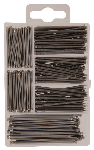 Small Finish Nail Kit - 150 Silver Finish Nails for Trim & Molding