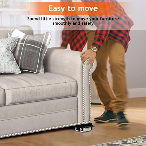 Ronlap Furniture Washing Machine Dolly Extendable Appliance Rollers,