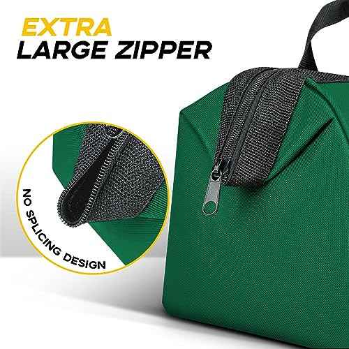 Tool Bag, Green, 31 cm/12 Inches, Made of 1680D Polyester, Ideal for DIY and Craftsmen (12 Inches)