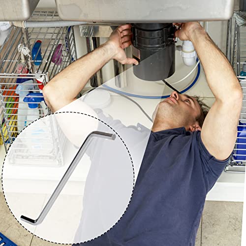 Sankoly 2-Pack Garbage Disposal Wrench, 7 mm, Silver – Insinkerator Compatibility
