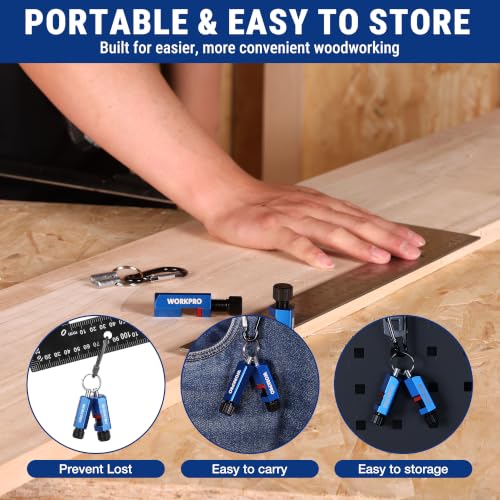 WORKPRO 2-Pack Tall Stair Gauges for Framing & Speed Squares
